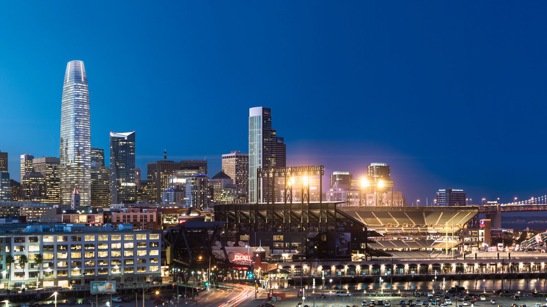 Digitaler Zwilling des Salesforce Towers