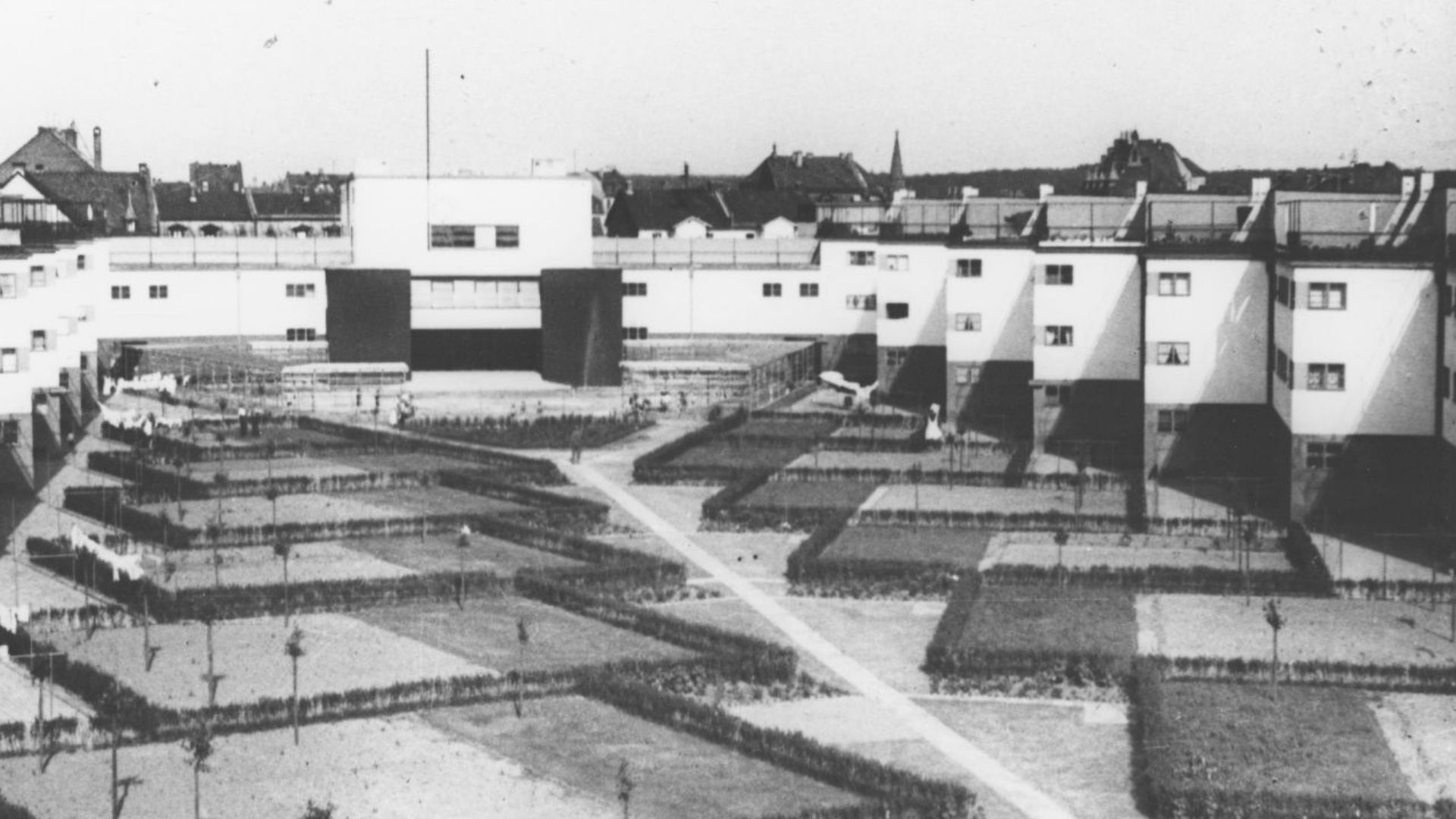 Siedlung Bruchfeldstraße in Frankfurt-Niederrad