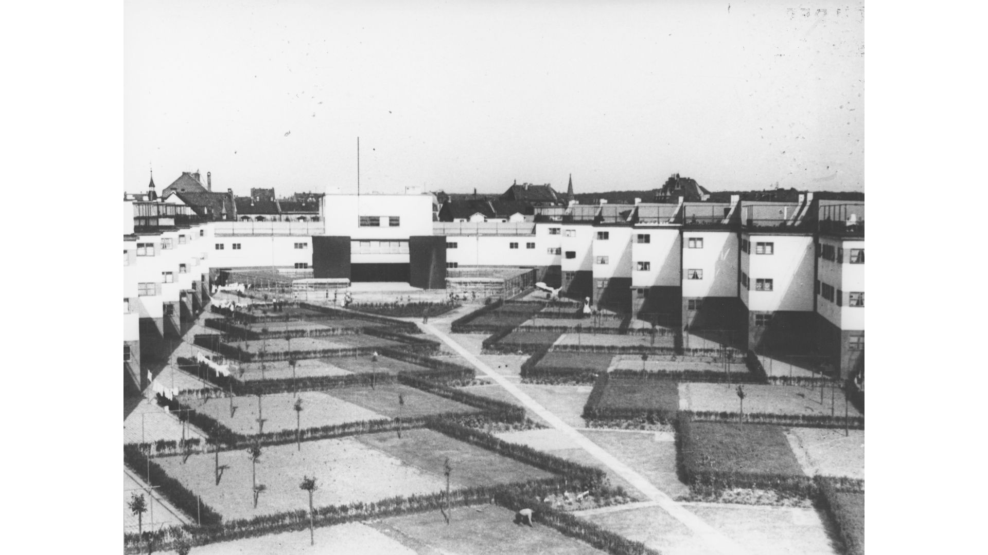 Siedlung Bruchfeldstraße in Frankfurt-Niederrad