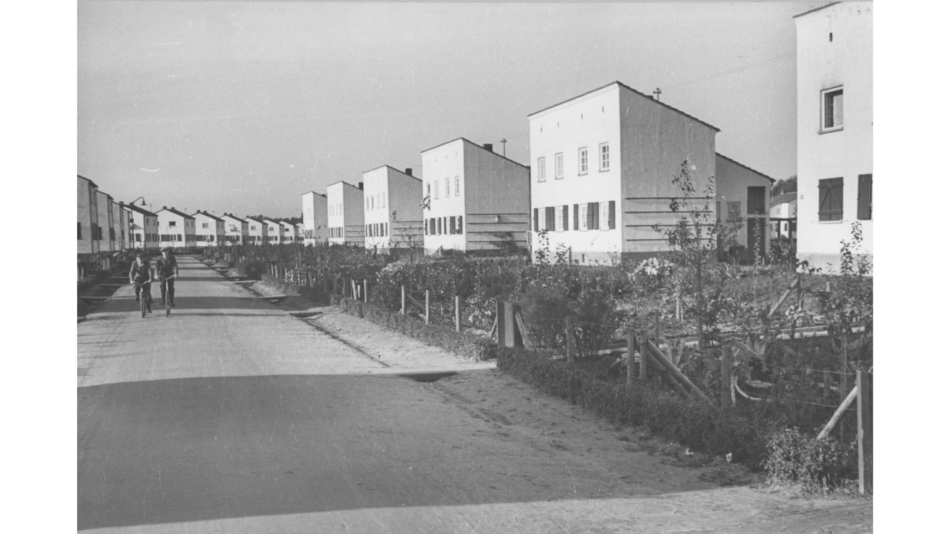 Arbeitersiedlung Goldstein in Frankfurt-Schwanheim im Jahr 1933