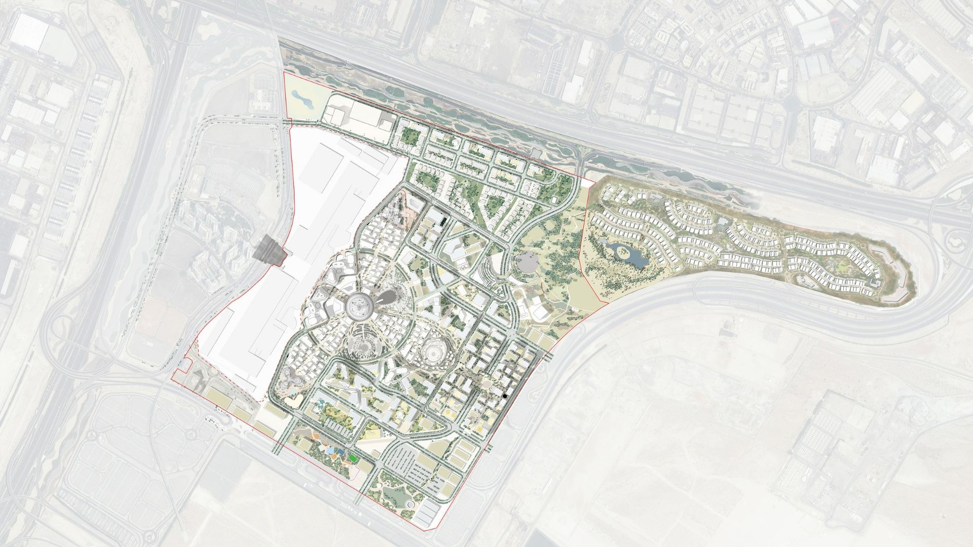 Masterplan für nachhaltige Stadtentwicklung in Expo City