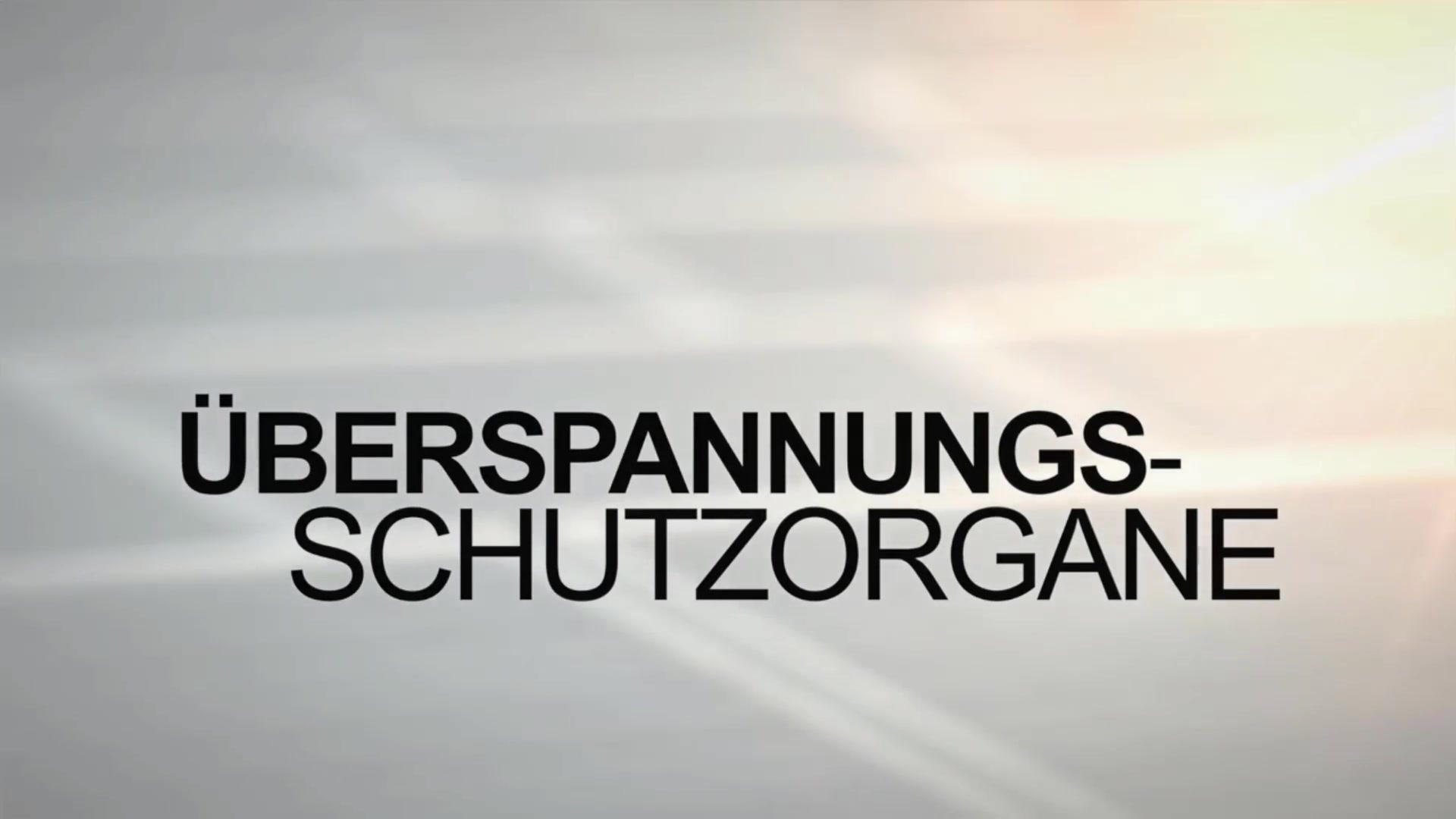 good2know: Überspannungsschutzorgane