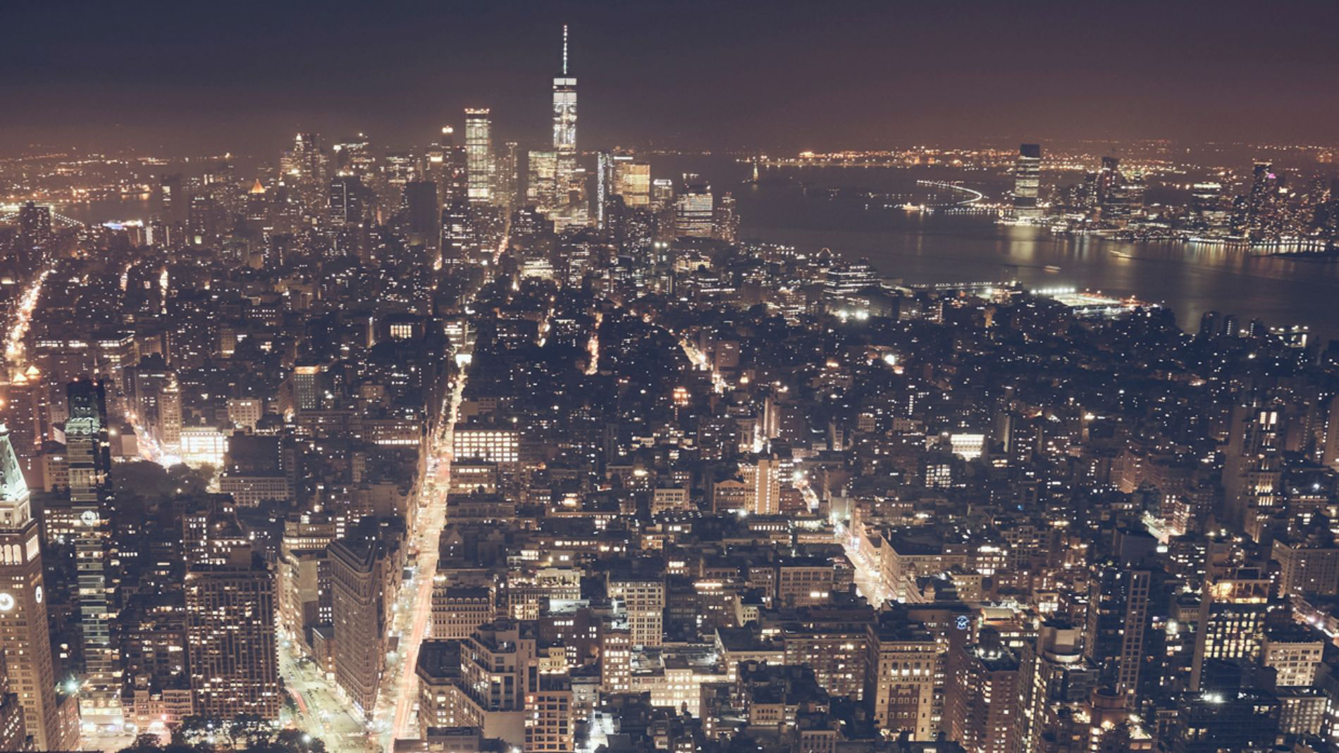 New York at night