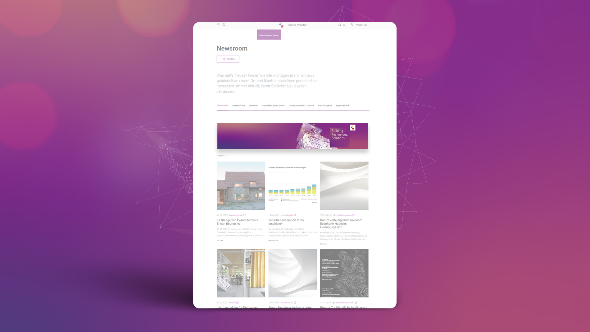 Tablet mit der Ansicht eines Onlinebanners