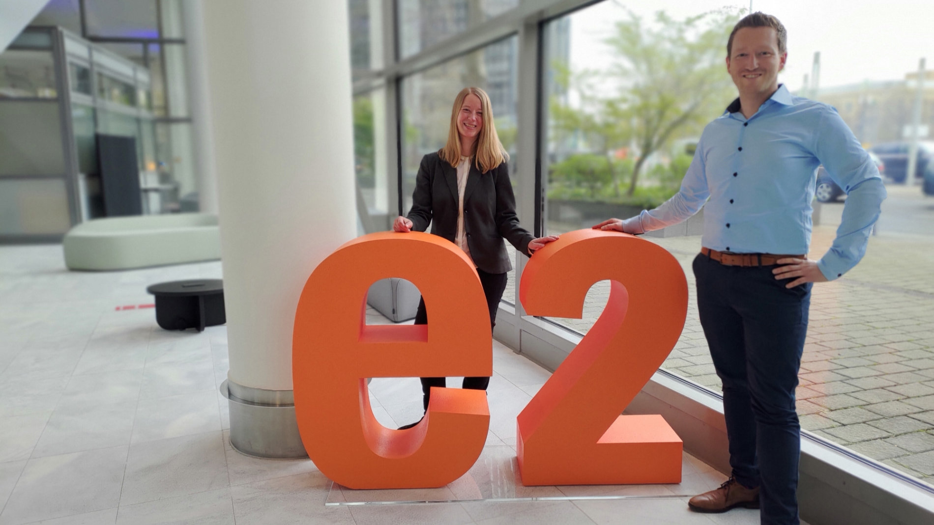 The management behind the E2 Forum and its brand events worldwide:  Kerstin Horaczek, Senior  Technology Shows, and Christopher Enders,  Head of Brand Management E2 Forum.