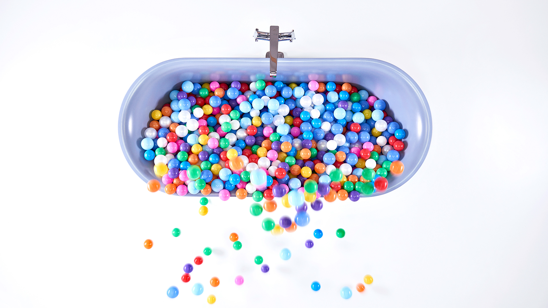 Farbtrends machen im Badezimmer das Rennen. Die ISH, Weltleitmesse für Wasser, Wärme und Klima, präsentiert sie unter anderem als Bestandteil der Trendshow „Pop up my Bathroom“. (Quelle: Vereinigung Deutsche Sanitärwirtschaft (VDS) e.V.; Messe Frankfurt Exhibition GmbH)
