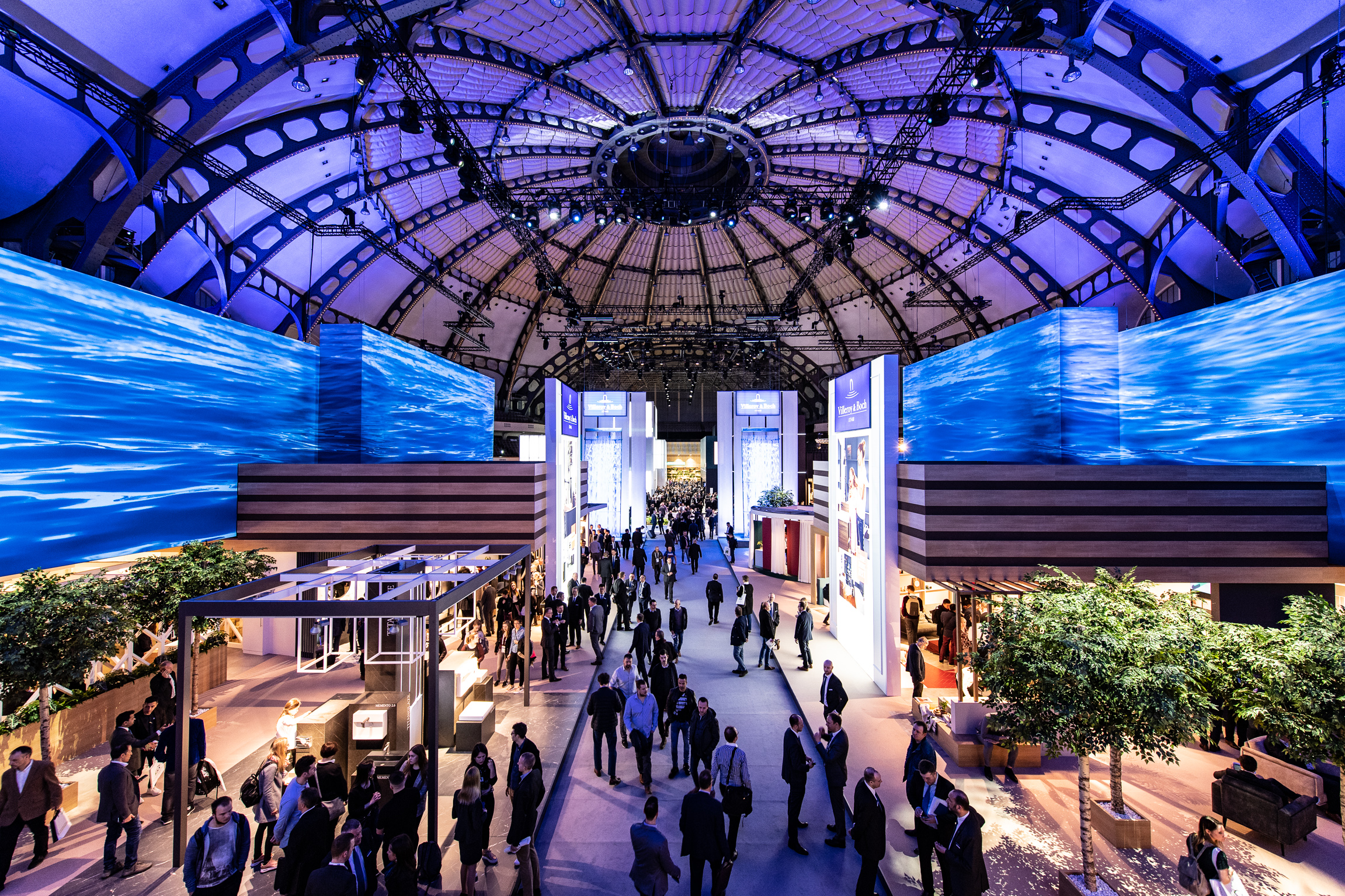 ISH – Weltleitmesse für Wasser, Wärme, Klima – zeigt 161 Besuchernationen progressive Gebäudetechnik. (Quelle: Messe Frankfurt / Pietro Sutera)